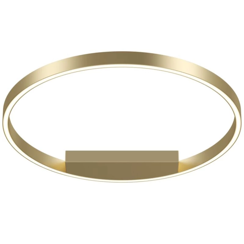 Goldene Ring Deckenleuchte 60cm
